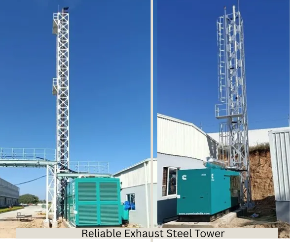 Exhaust Steel Tower